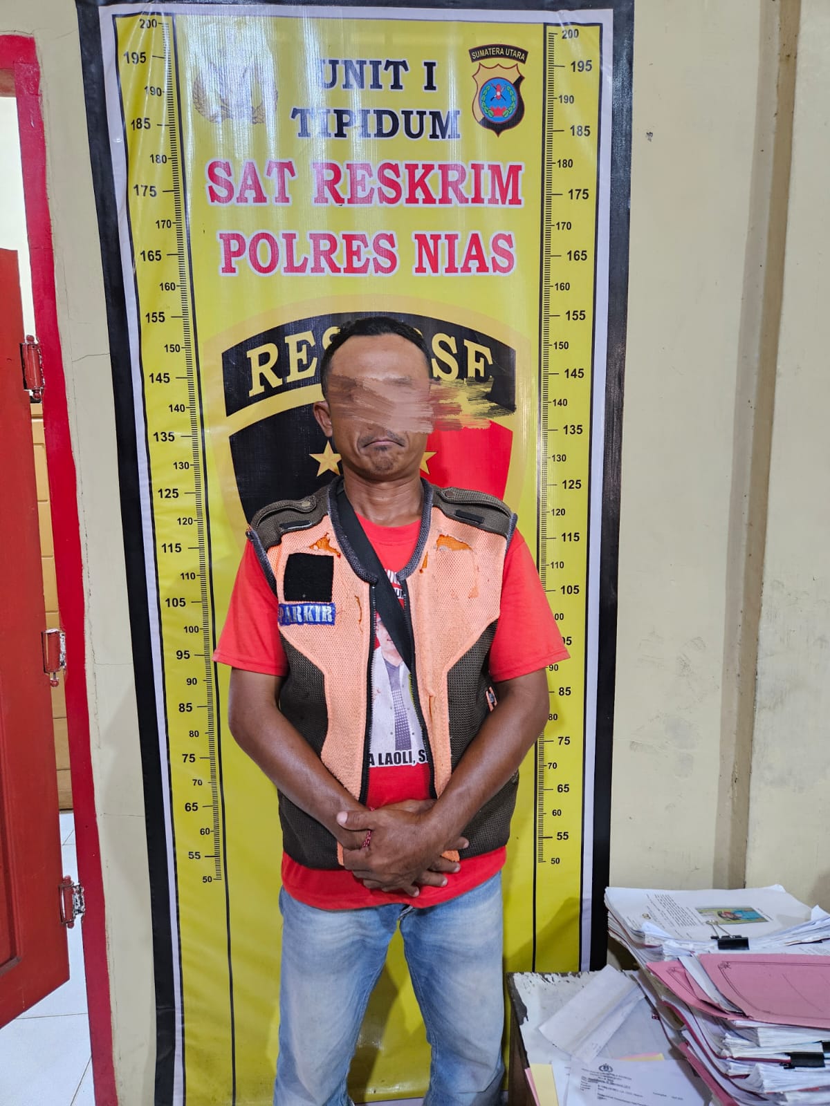 Polres Nias Amankan Juru Parkir Liar Saat Operasi Pekat Toba 2025