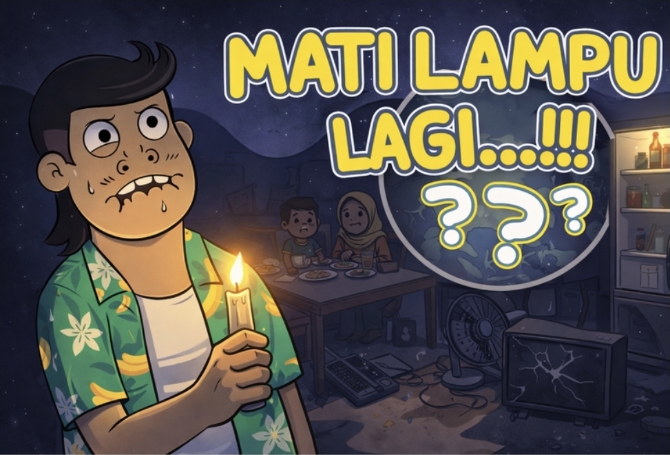 Warga Meranti Keluhkan Listrik Padam Saat Waktu Berbuka Puasa