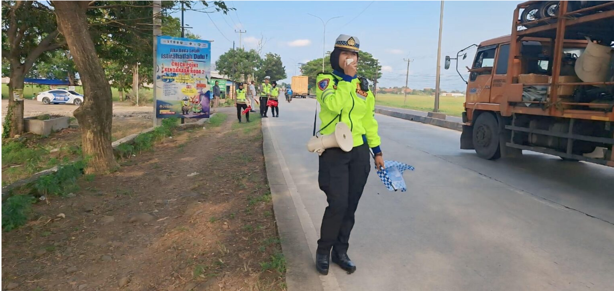 Mudik Lewat Jalur Pantura Subang, Nikmati Fasilitas Gratis Di Lokasi Check Point, Mulai Snack, Pijat Hingga Service dan Ganti Oli